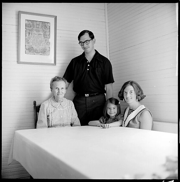 [44 Portraits of Benjamin Hill and His Family, Gillsville, Georgia], Walker Evans (American, St. Louis, Missouri 1903–1975 New Haven, Connecticut), Film negative