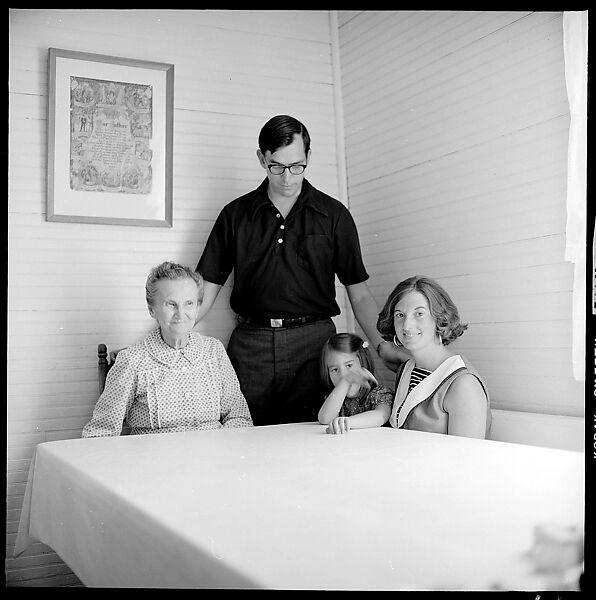 [44 Portraits of Benjamin Hill and His Family, Gillsville, Georgia], Walker Evans (American, St. Louis, Missouri 1903–1975 New Haven, Connecticut), Film negative