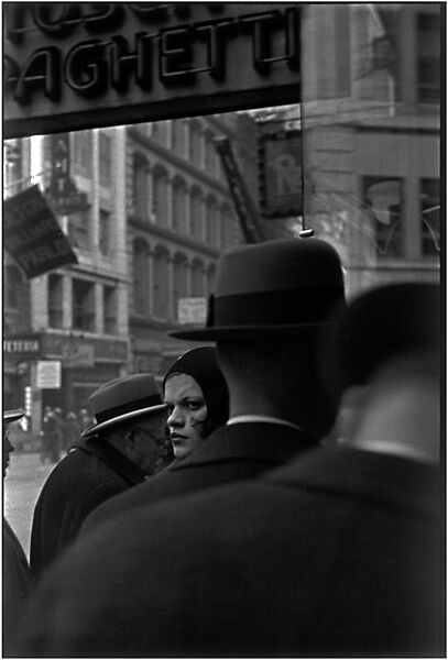 [Pedestrians, Fulton Street, New York City], Walker Evans (American, St. Louis, Missouri 1903–1975 New Haven, Connecticut), Film negative strip