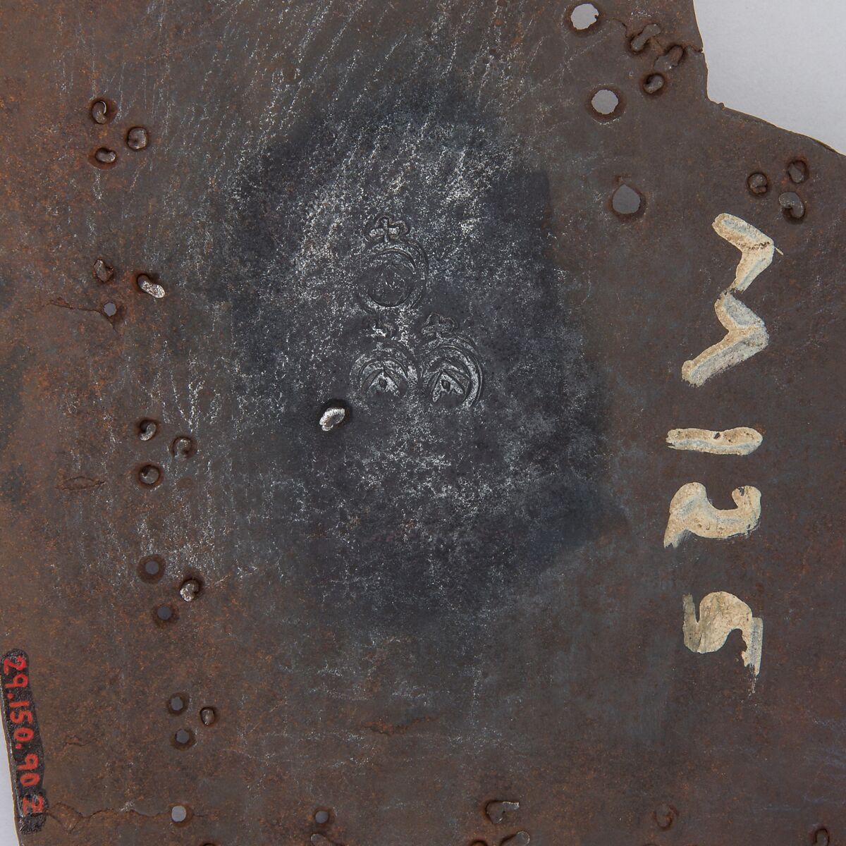 Brigandine Plate, Iron alloy, Italian