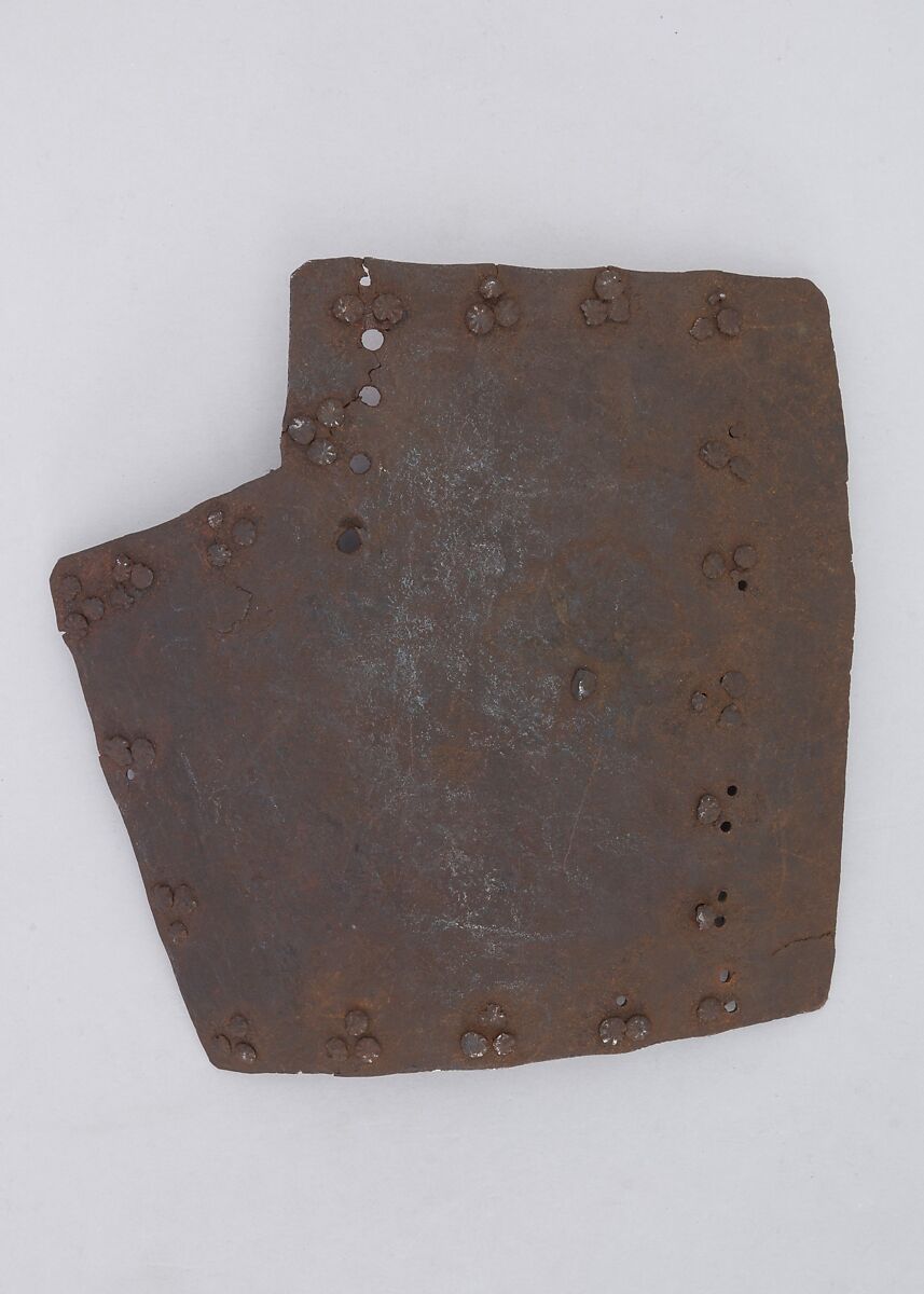 Brigandine Plate, Iron alloy, Italian 