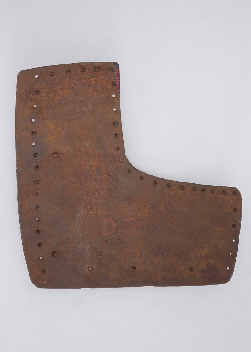 Brigandine Plate, Iron alloy, Italian