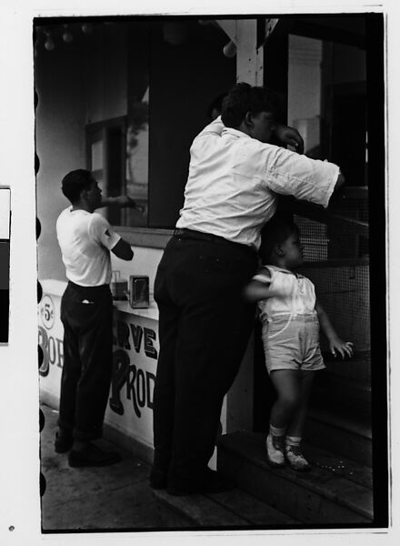 [Two 35mm Film Frames: Amusement Park], Walker Evans (American, St. Louis, Missouri 1903–1975 New Haven, Connecticut), Film negative 