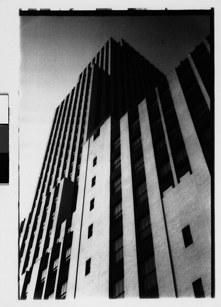 [Three 35mm Film Frames: Step-Back Building, New York City], Walker Evans (American, St. Louis, Missouri 1903–1975 New Haven, Connecticut), Film negative