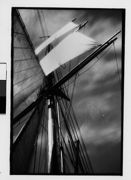 [Three 35mm Film Frames: South Seas: Cressida Deck, Sails, Mast, and Rigging], Walker Evans (American, St. Louis, Missouri 1903–1975 New Haven, Connecticut), Film negative 