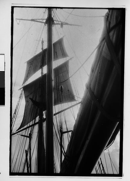 [Three 35mm Film Frames: South Seas: Cressida Sailors, Sails, Mast, and Rigging], Walker Evans (American, St. Louis, Missouri 1903–1975 New Haven, Connecticut), Film negative 