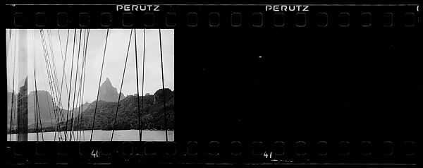 [One 35mm Film Frame: South Seas: Cressida Rigging and Coastline], Walker Evans (American, St. Louis, Missouri 1903–1975 New Haven, Connecticut), Film negative