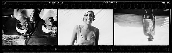 [Three 35mm Film Frames: South Seas: Polly Campbell and Isabelle Jennings Aboard the Cressida], Walker Evans (American, St. Louis, Missouri 1903–1975 New Haven, Connecticut), Film negative