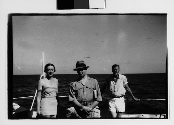 [One 35mm Film Frame: South Seas: Passengers on Deck of Cressida], Walker Evans (American, St. Louis, Missouri 1903–1975 New Haven, Connecticut), Film negative 