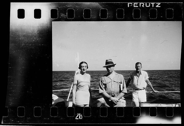 [One 35mm Film Frame: South Seas: Passengers on Deck of Cressida], Walker Evans (American, St. Louis, Missouri 1903–1975 New Haven, Connecticut), Film negative
