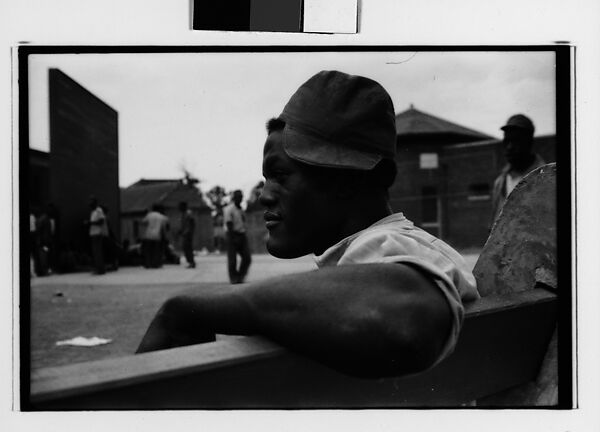 [Two 35mm Film Frames: Riker's Island, New York City?], Ben Shahn (American (born Lithuania), Kaunas 1898–1969 New York), Film negative 