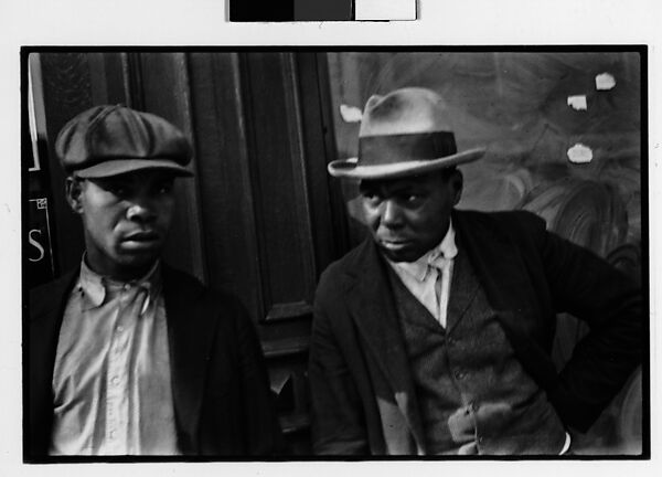 [Two 35mm Film Frames: Two Men on Street], Walker Evans (American, St. Louis, Missouri 1903–1975 New Haven, Connecticut), Film negative