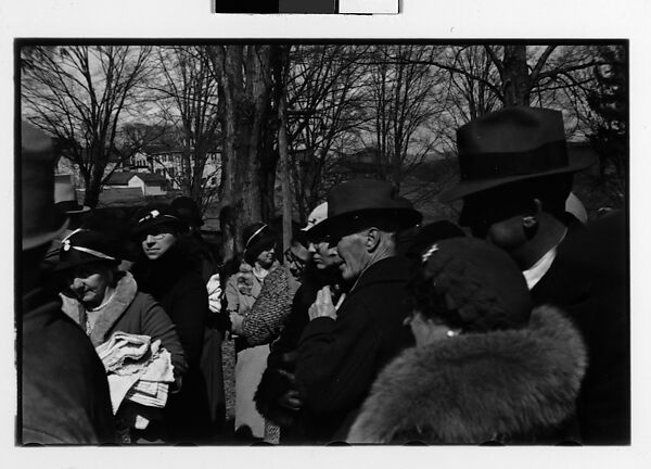 [Three 35mm Film Frames: Outdoor Country Auction], Walker Evans (American, St. Louis, Missouri 1903–1975 New Haven, Connecticut), Film negative