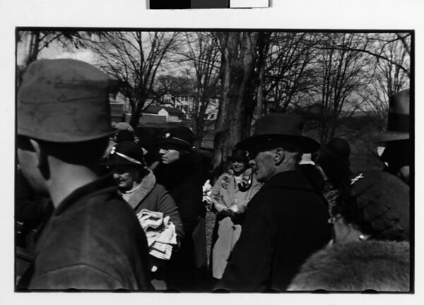 [Three 35mm Film Frames: Outdoor Country Auction], Walker Evans (American, St. Louis, Missouri 1903–1975 New Haven, Connecticut), Film negative