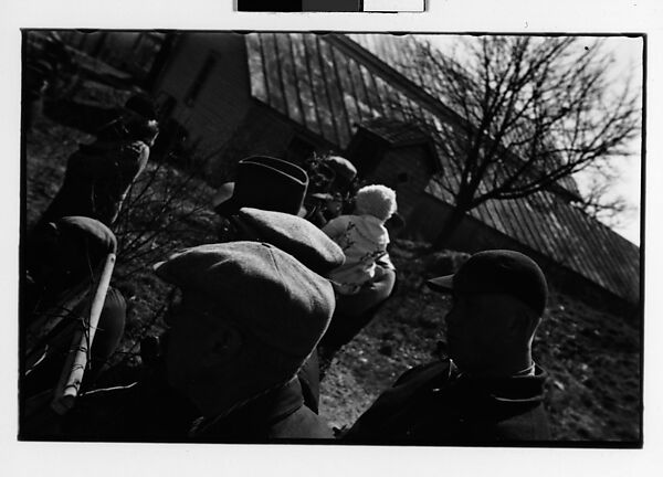 [Three 35mm Film Frames: Outdoor Country Auction], Walker Evans (American, St. Louis, Missouri 1903–1975 New Haven, Connecticut), Film negative