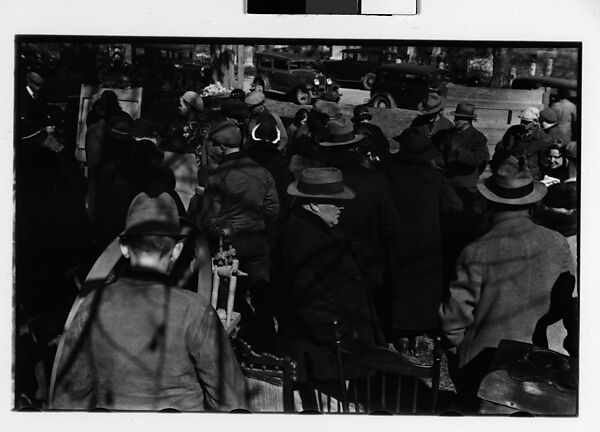 [Three 35mm Film Frames: Outdoor Country Auction], Walker Evans (American, St. Louis, Missouri 1903–1975 New Haven, Connecticut), Film negative