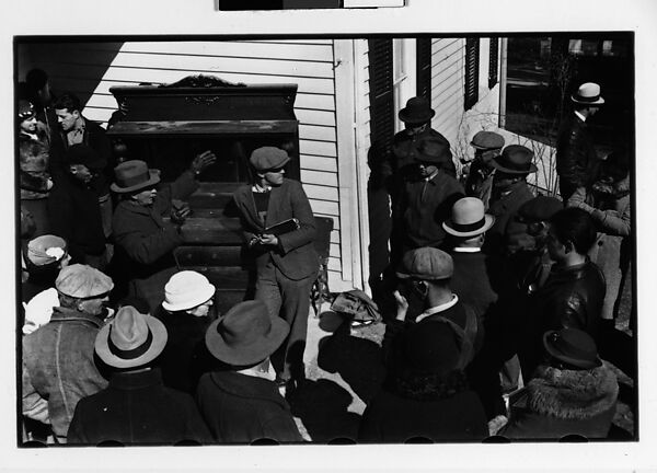 [Three 35mm Film Frames: Outdoor Country Auction], Walker Evans (American, St. Louis, Missouri 1903–1975 New Haven, Connecticut), Film negative 