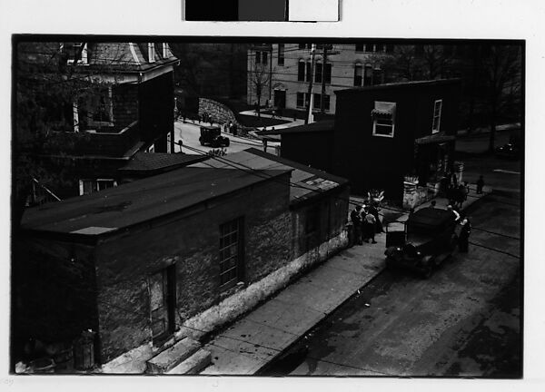 [Three 35mm Film Frames: School Children and Parked Car on Street, Ossining, New York], Walker Evans (American, St. Louis, Missouri 1903–1975 New Haven, Connecticut), Film negative