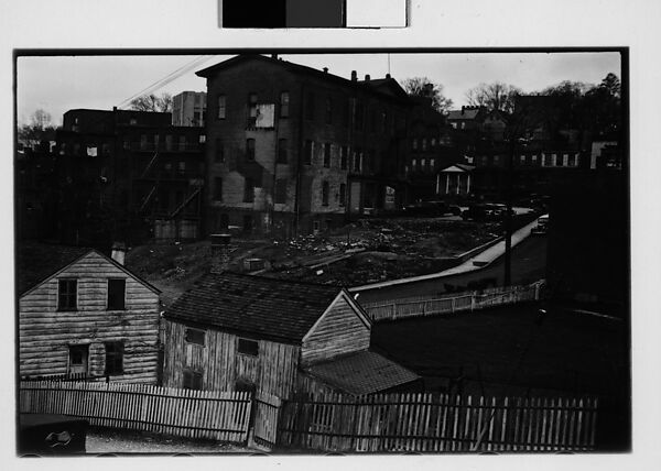 [Two 35mm Film Frames: Houses on Sloping Street, Ossining, New York], Walker Evans (American, St. Louis, Missouri 1903–1975 New Haven, Connecticut), Film negative