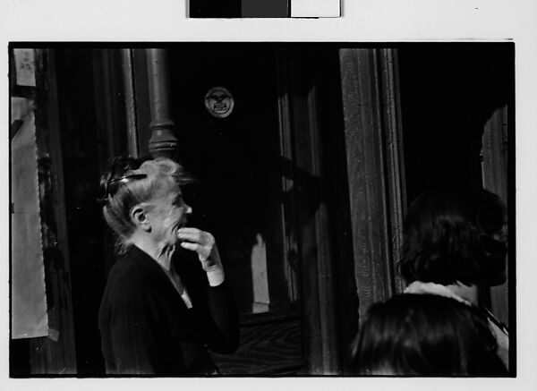 [Two 35mm Film Frames: Old Woman on Sidewalk, New York City], Walker Evans (American, St. Louis, Missouri 1903–1975 New Haven, Connecticut), Film negative