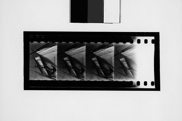 [South Seas: Four Motion Picture Film Frames of Cressida Rigging], Walker Evans (American, St. Louis, Missouri 1903–1975 New Haven, Connecticut), Film negative 