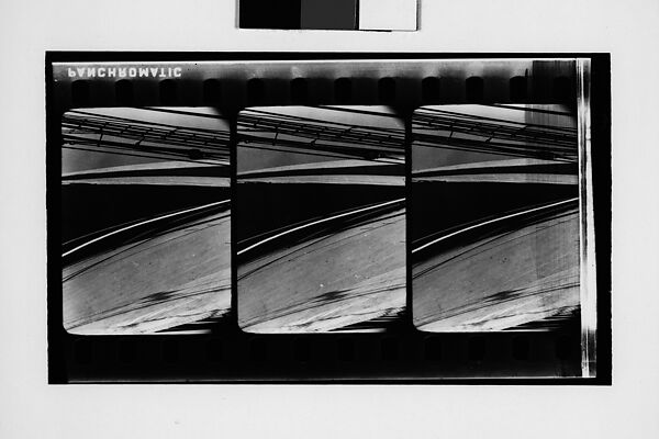 [South Seas: Four Motion Picture Film Frames of Cressida Mast and Rigging], Walker Evans (American, St. Louis, Missouri 1903–1975 New Haven, Connecticut), Film negative 