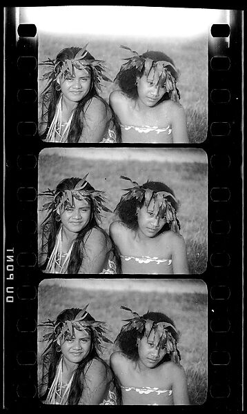 [South Seas: Three Motion Picture Film Frames of Young Couple], Walker Evans (American, St. Louis, Missouri 1903–1975 New Haven, Connecticut), Film negative