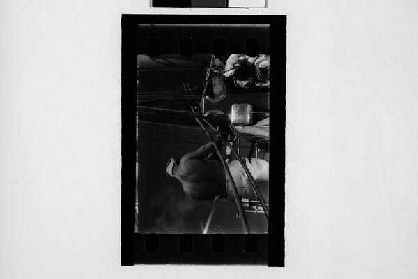 [South Seas: Motion Picture Film Frame of Cressida Lines and Sailor, From Behind], Walker Evans (American, St. Louis, Missouri 1903–1975 New Haven, Connecticut), Film negative