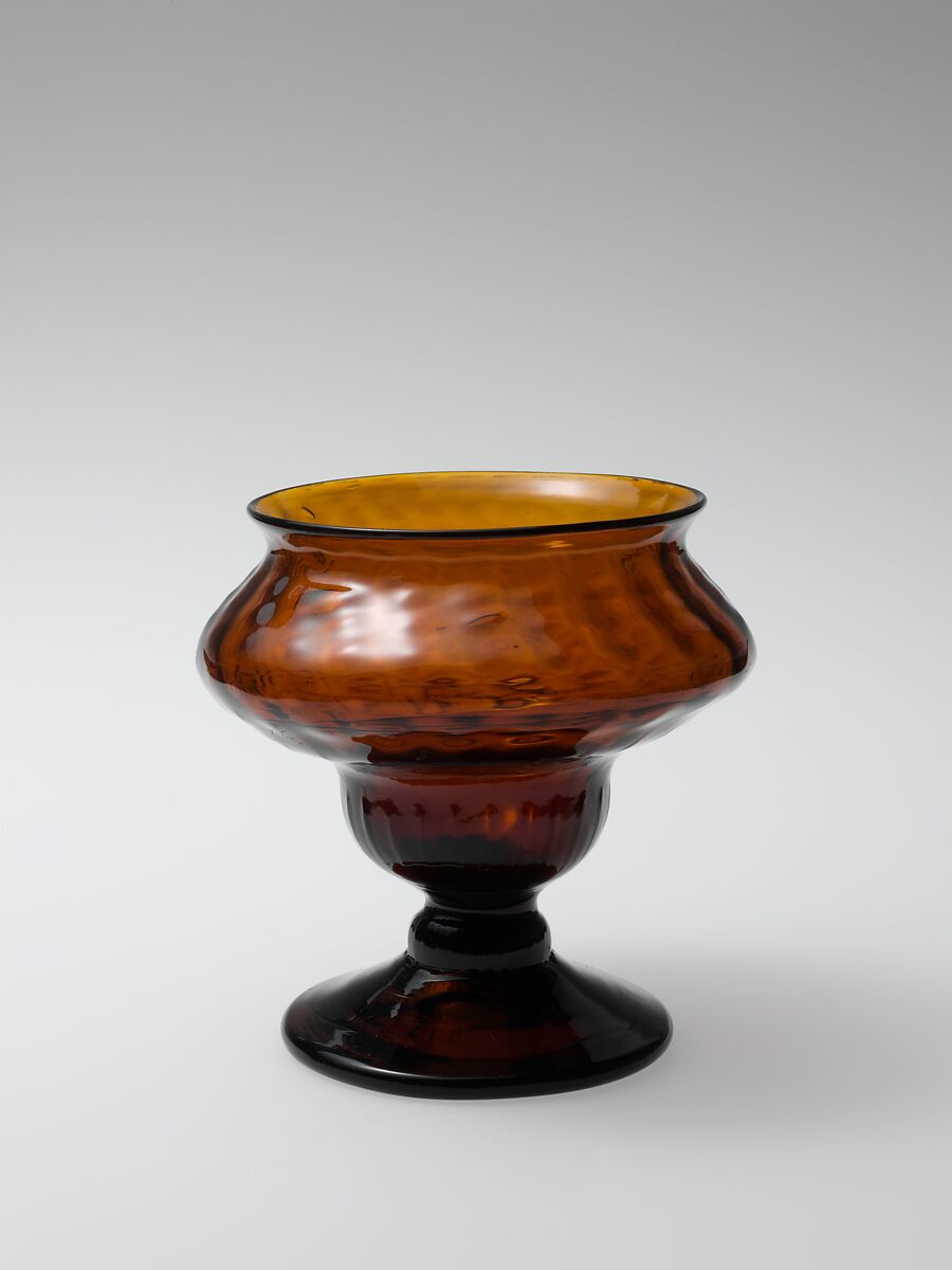 Salt, Blown-molded glass, American 