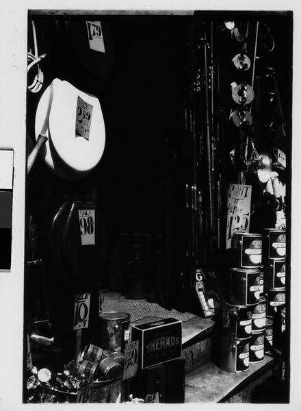 [Three 35mm Film Frames: Hardware Store Display, Brooklyn, New York], Walker Evans (American, St. Louis, Missouri 1903–1975 New Haven, Connecticut), Film negative