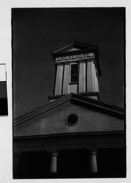 [Four 35mm Film Frames: Greek Revival Church Tower, Southeastern U.S.?], Walker Evans (American, St. Louis, Missouri 1903–1975 New Haven, Connecticut), Film negative