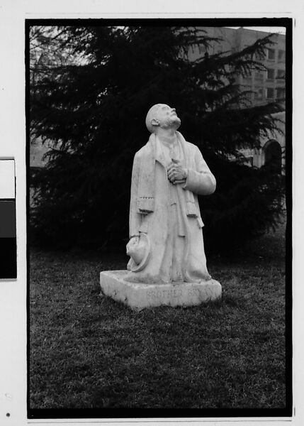 [Three 35mm Film Frames: Kneeling "Brother Bryan" Monument, Birmingham, Alabama?], Walker Evans (American, St. Louis, Missouri 1903–1975 New Haven, Connecticut), Film negative