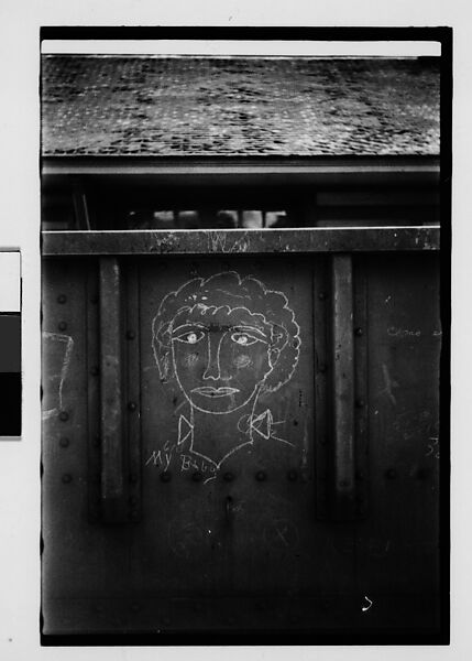 [Four 35mm Film Frames: Freight Car Graffiti], Walker Evans (American, St. Louis, Missouri 1903–1975 New Haven, Connecticut), Film negative