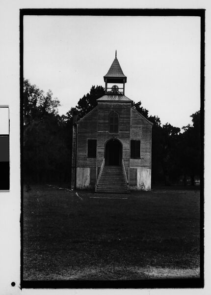 [Five 35mm Film Frames: Man Wearing Vest and Bow Tie, Wooden Church, Georgia], Walker Evans (American, St. Louis, Missouri 1903–1975 New Haven, Connecticut), Film negative