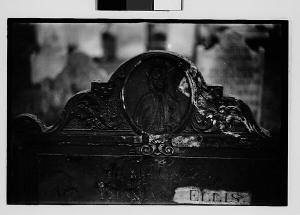 [Five 35mm Film Frames: Gravestone, Beaufort or Charleston, South Carolina?], Walker Evans (American, St. Louis, Missouri 1903–1975 New Haven, Connecticut), Film negative