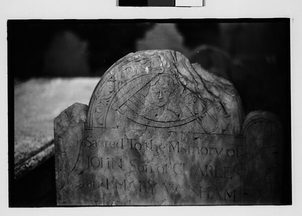 [Five 35mm Film Frames: Gravestone, Beaufort or Charleston, South Carolina?], Walker Evans (American, St. Louis, Missouri 1903–1975 New Haven, Connecticut), Film negative