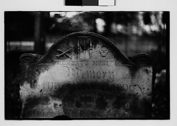 [Five 35mm Film Frames: Gravestone, Beaufort or Charleston, South Carolina?], Walker Evans (American, St. Louis, Missouri 1903–1975 New Haven, Connecticut), Film negative