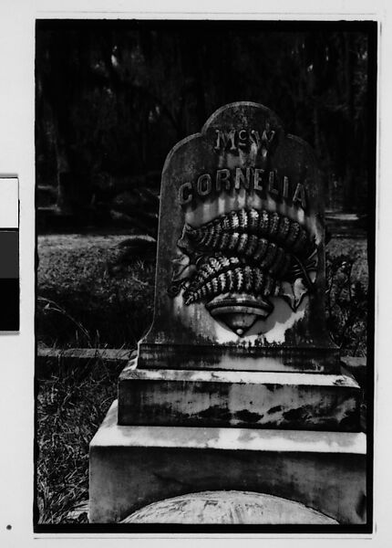 [Five 35mm Film Frames: House with Decorative Trim in Full-Façade Balcony, Gravestone, Georgia], Walker Evans (American, St. Louis, Missouri 1903–1975 New Haven, Connecticut), Film negative
