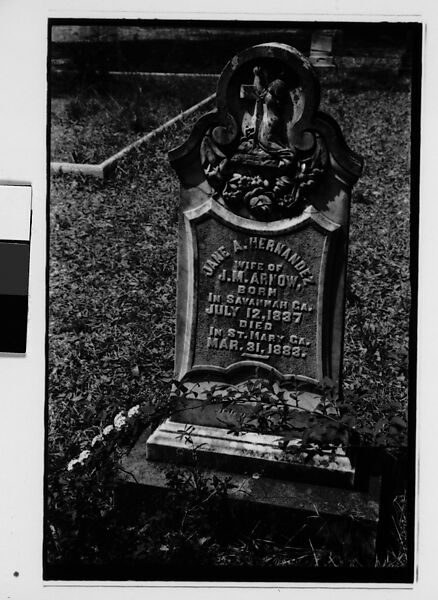 [Five 35mm Film Frames: Gravestones, Georgia], Walker Evans (American, St. Louis, Missouri 1903–1975 New Haven, Connecticut), Film negative