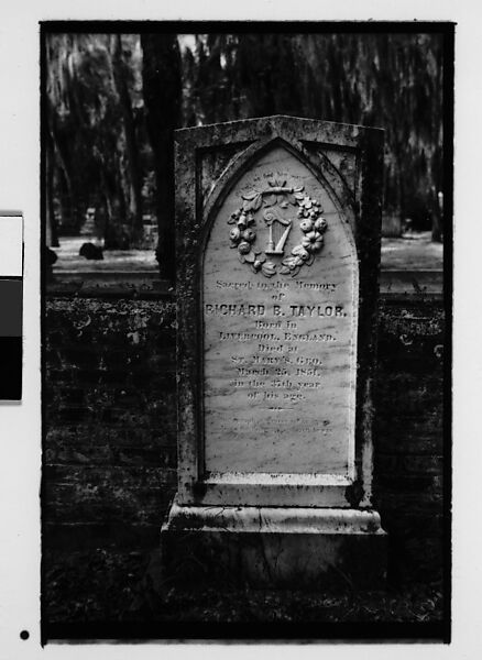 [Five 35mm Film Frames: Gravestones, Georgia], Walker Evans (American, St. Louis, Missouri 1903–1975 New Haven, Connecticut), Film negative 