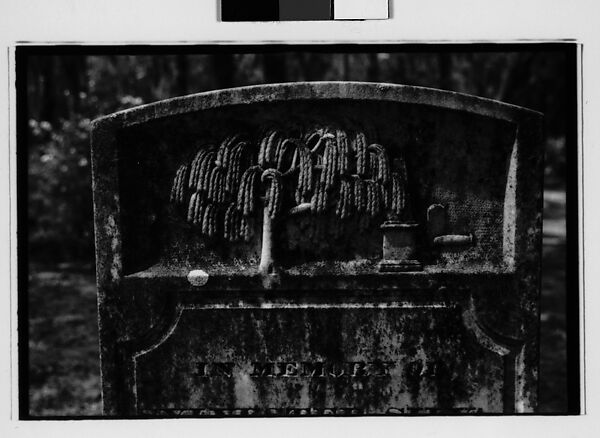 [Five 35mm Film Frames: Gravestones, Georgia], Walker Evans (American, St. Louis, Missouri 1903–1975 New Haven, Connecticut), Film negative