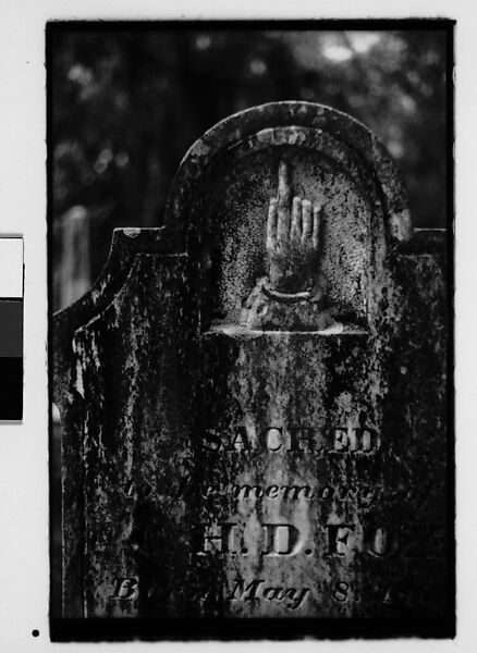 [Five 35mm Film Frames: Gravestones, Georgia], Walker Evans (American, St. Louis, Missouri 1903–1975 New Haven, Connecticut), Film negative 
