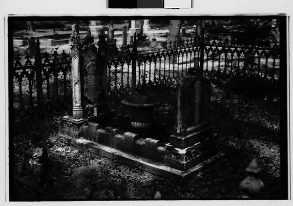 [Five 35mm Film Frames: Gravestones, Georgia], Walker Evans (American, St. Louis, Missouri 1903–1975 New Haven, Connecticut), Film negative