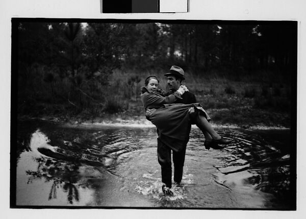[Two 35mm Film Frames: Christine Fairchild and Paul Ninas, Louisiana or Mississippi], Walker Evans (American, St. Louis, Missouri 1903–1975 New Haven, Connecticut), Film negative