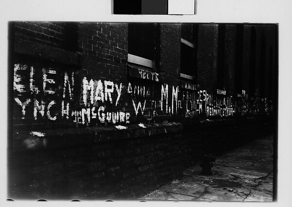 [Five 35mm Film Frames: Graffiti, New York City], Walker Evans (American, St. Louis, Missouri 1903–1975 New Haven, Connecticut), Film negative