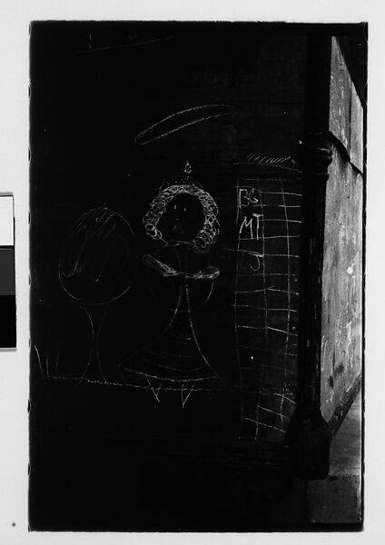 [Four 35mm Film Frames: Graffiti: Chalk Drawings, New York City], Walker Evans (American, St. Louis, Missouri 1903–1975 New Haven, Connecticut), Film negative
