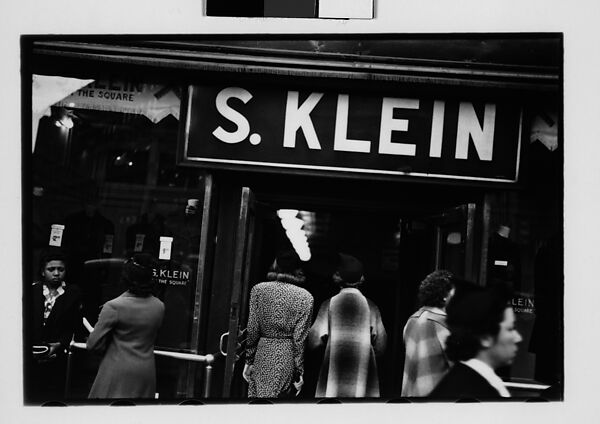 [Five 35mm Film Frames: Klein's Department Store, Union Square, New York City], Walker Evans (American, St. Louis, Missouri 1903–1975 New Haven, Connecticut), Film negative