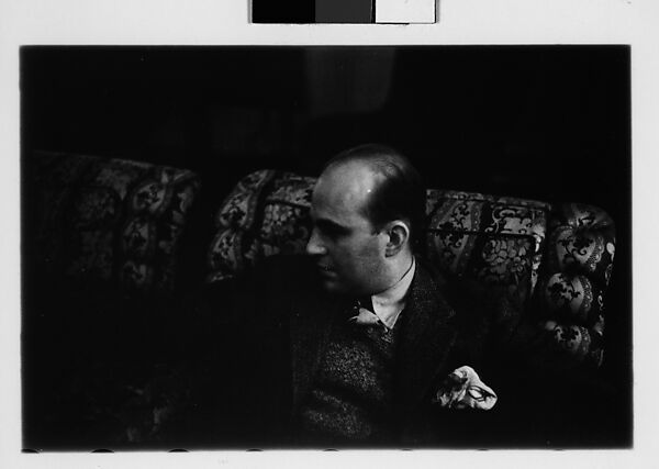 [Five 35mm Film Frames: Gifford Cochran in Library, Croton Falls, New York], Walker Evans (American, St. Louis, Missouri 1903–1975 New Haven, Connecticut), Film negative