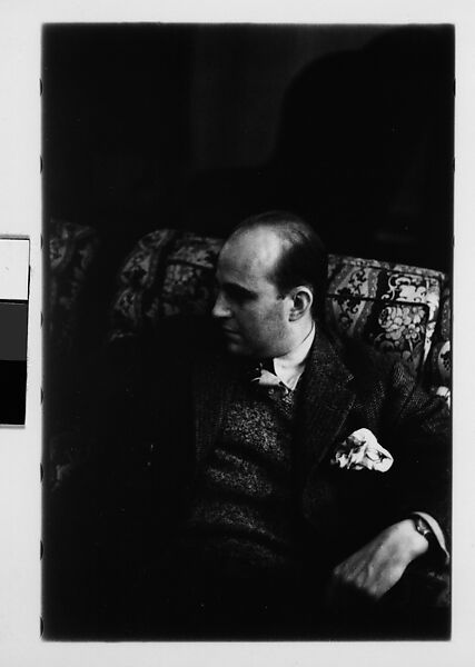 [Five 35mm Film Frames: Gifford Cochran in Library, Croton Falls, New York], Walker Evans (American, St. Louis, Missouri 1903–1975 New Haven, Connecticut), Film negative