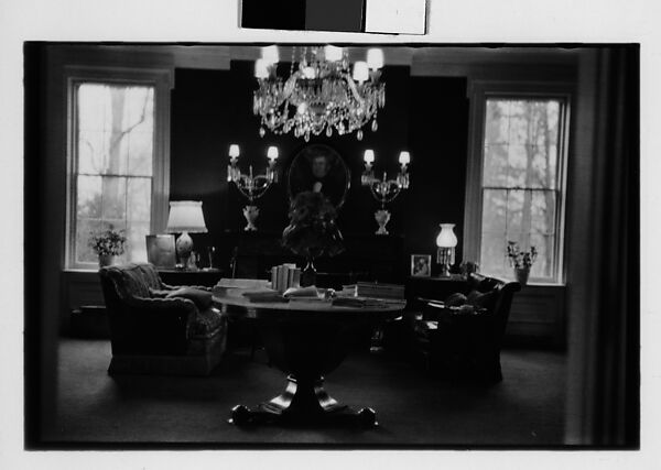 [Five 35mm Film Frames: Library in Residence of Gifford Cochran, Croton Falls, New York], Walker Evans (American, St. Louis, Missouri 1903–1975 New Haven, Connecticut), Film negative